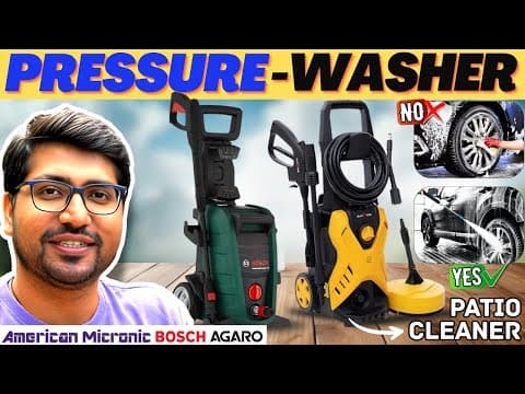 Best Pressure Washers in India 2025: Top Car Washers Under ₹10,000